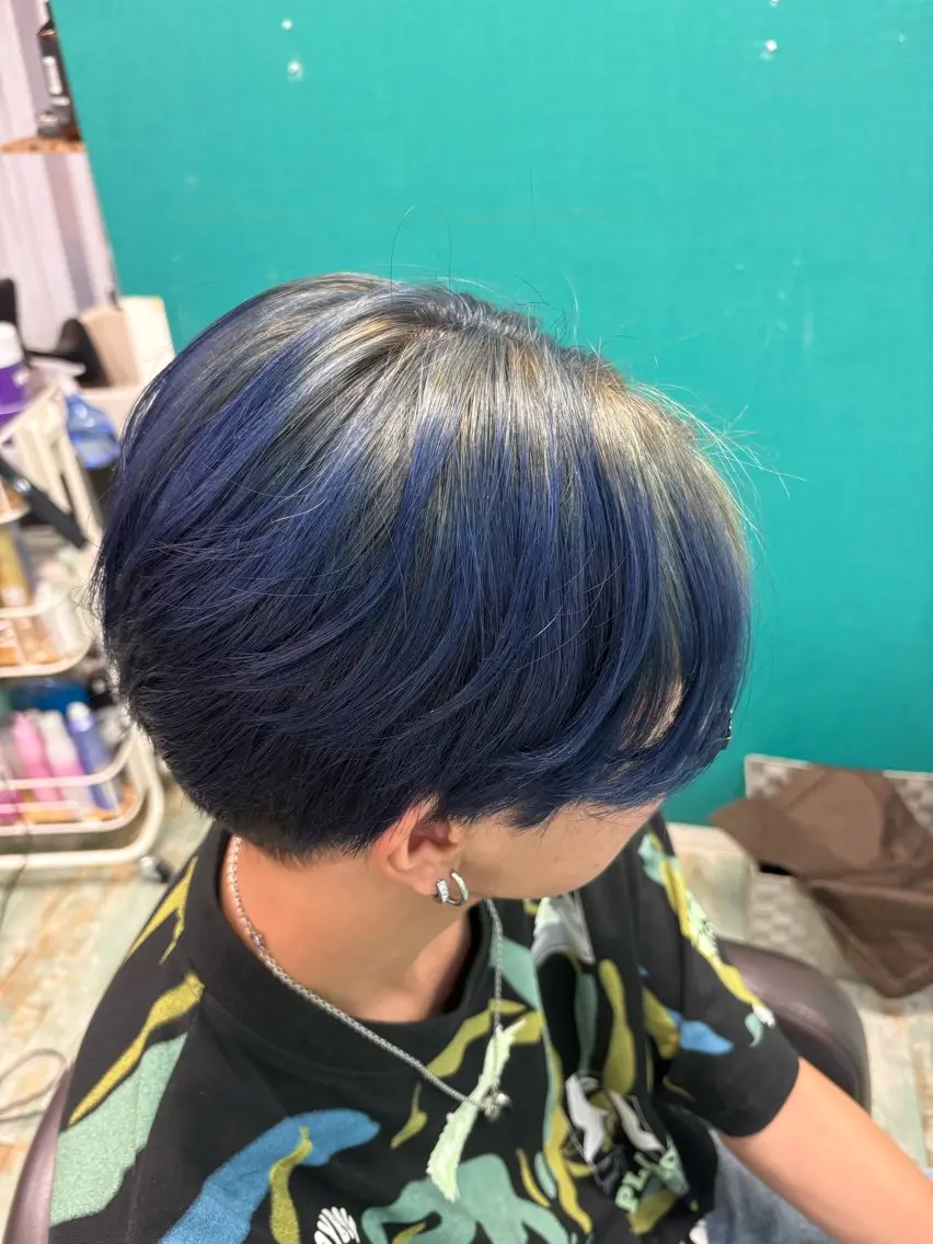 ショート メンズ 荻 佳那子のヘアスタイル