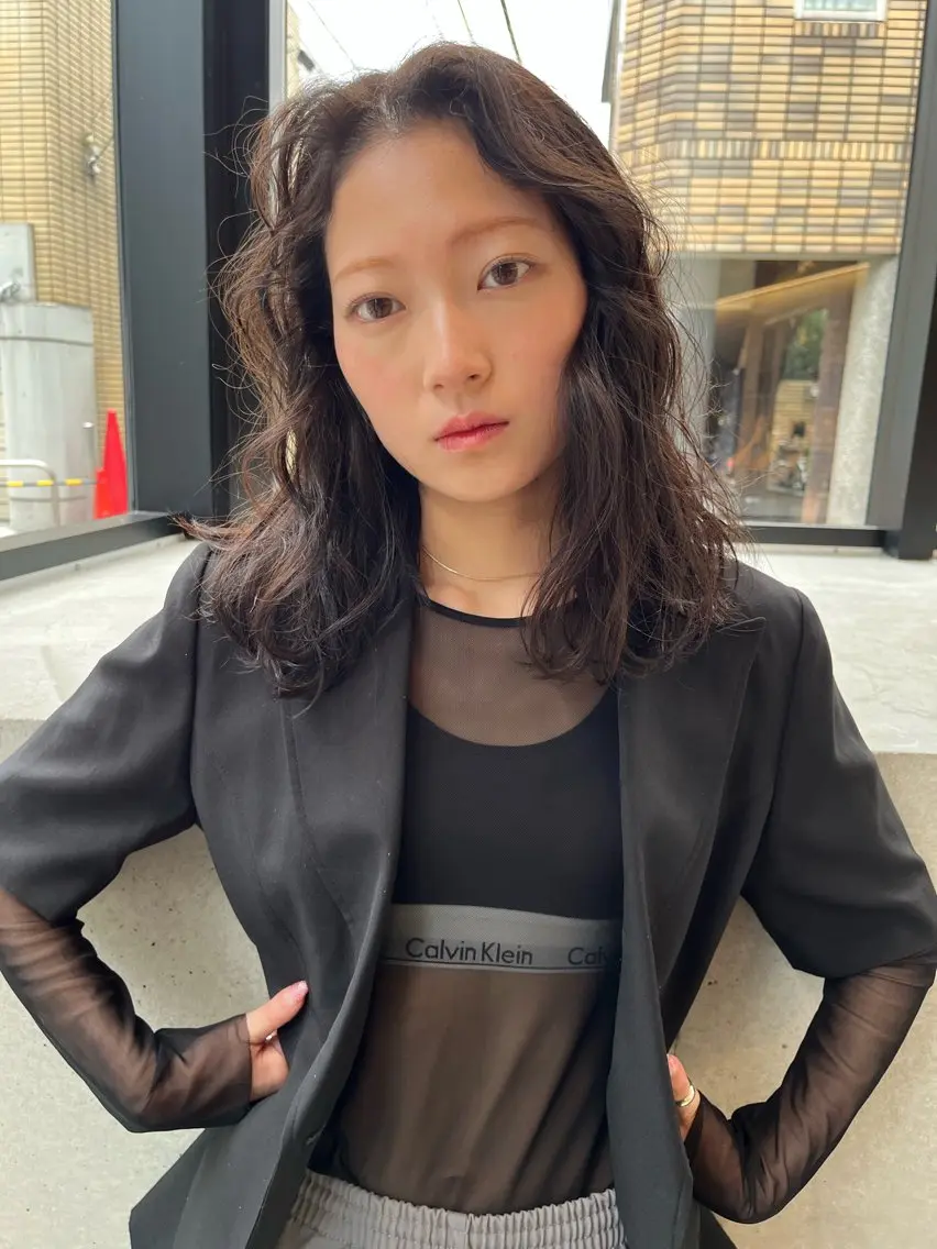 透明感ワンカラー+systemトリートメントの写真