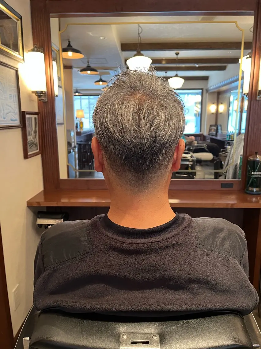 ショート メンズ 喜瀬 慎斗のヘアスタイル