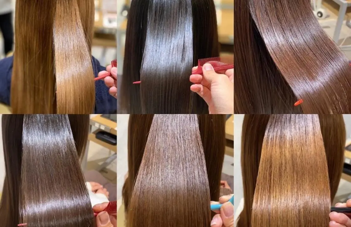 ロング 縮毛矯正 トリートメント 髪質改善/メンズヘア 上野 聖斗🌱‬‪のヘアスタイル