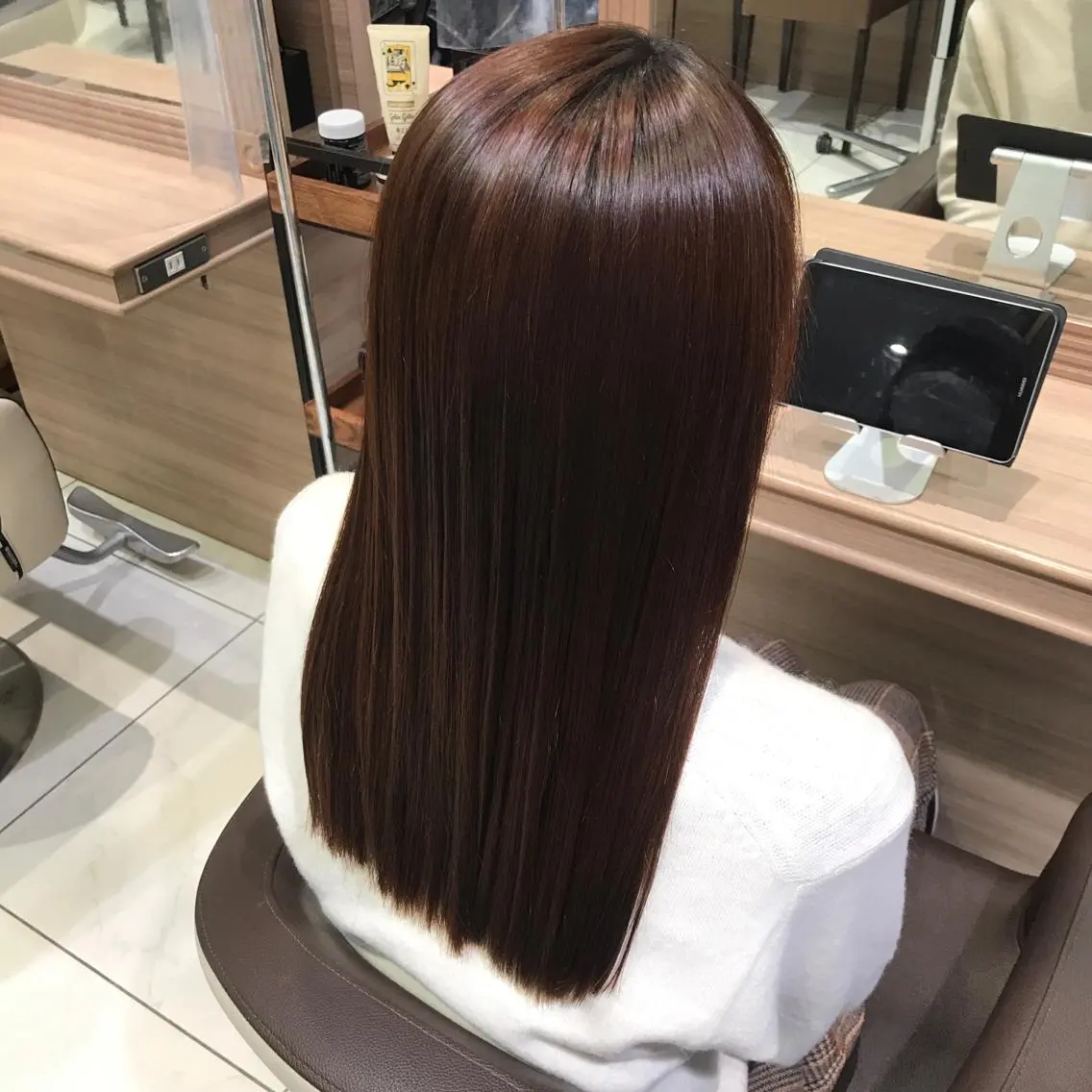 カット+プレミアム縮毛矯正+1ステップトリートメント※施術時間3時間の写真