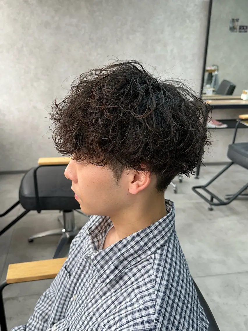 パーマ メンズ メンズパーマ カット パーマ 【メンズ専門】中本 翔大のヘアスタイル