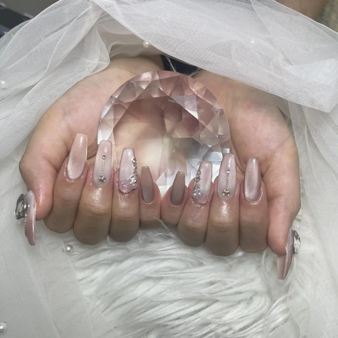 ネイル ハンドネイル ハンドケア 🌸Soluna 🌸のネイルデザイン