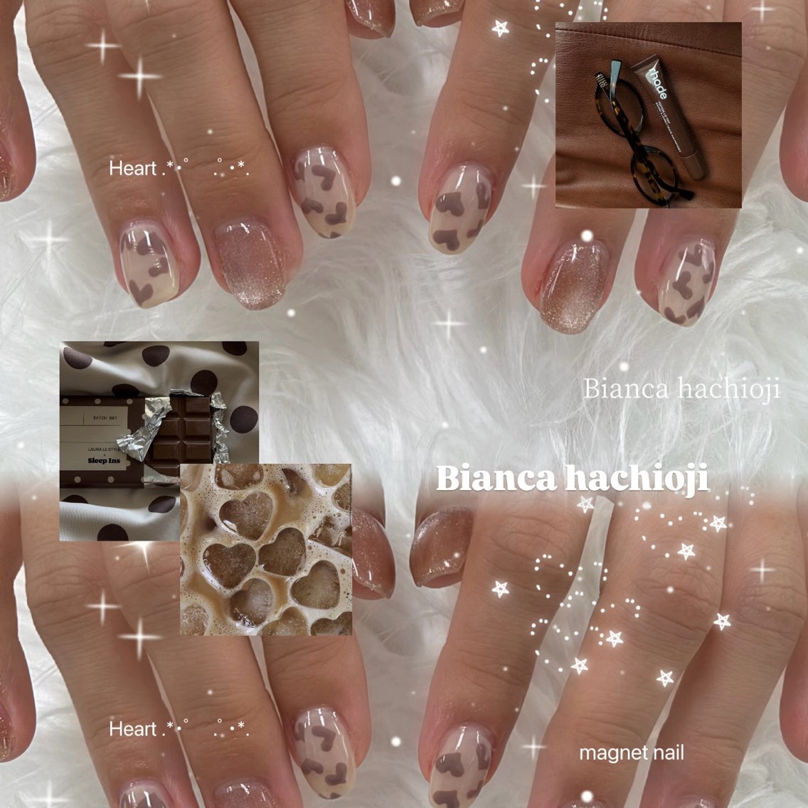 ネイル ハンドネイル BIANCA 🖤 NISHIMURAのネイルデザイン