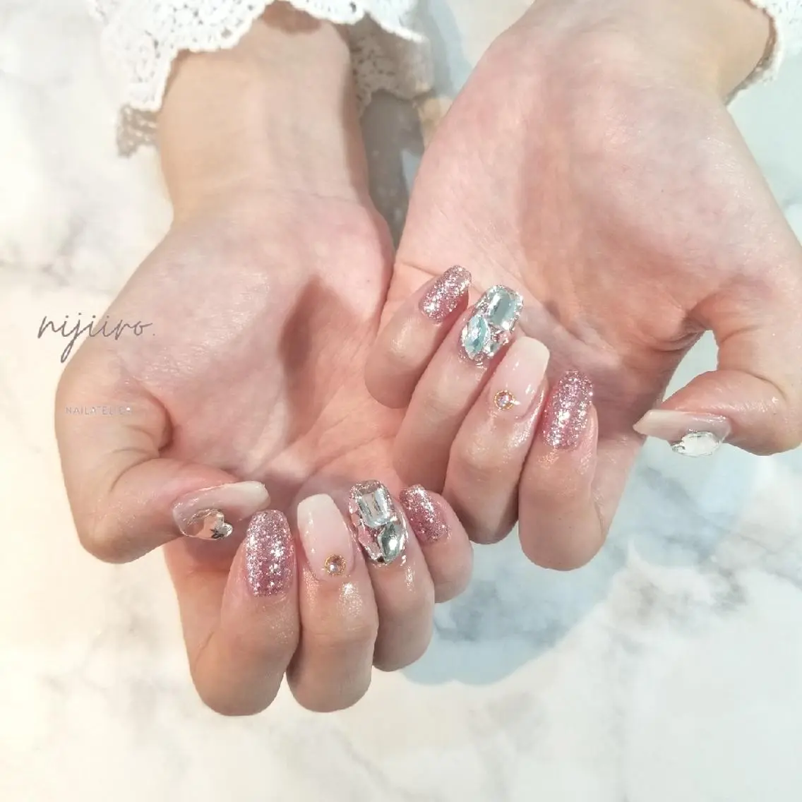ネイル ハンドネイル nijiiro🌈 サトウのネイルデザイン