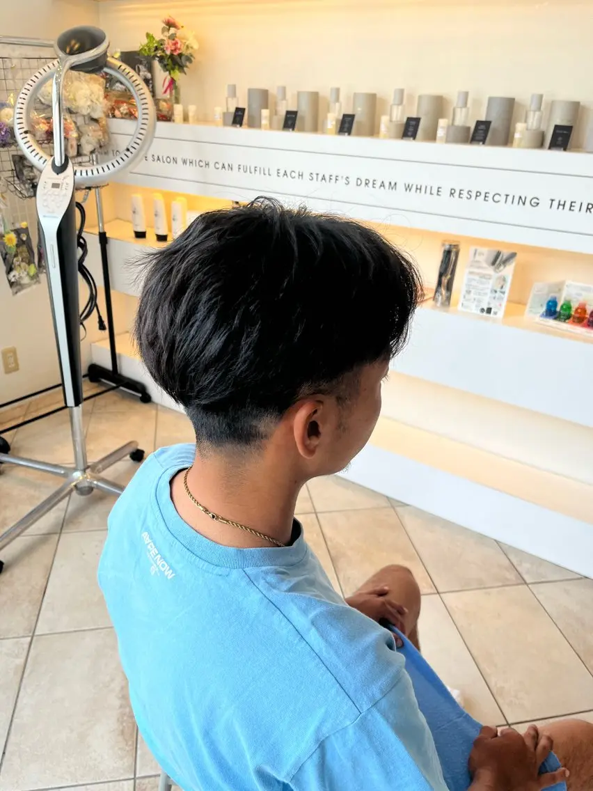 ショート メンズ カット 【メンズカット】 ✂️モデル募　市村のヘアスタイル