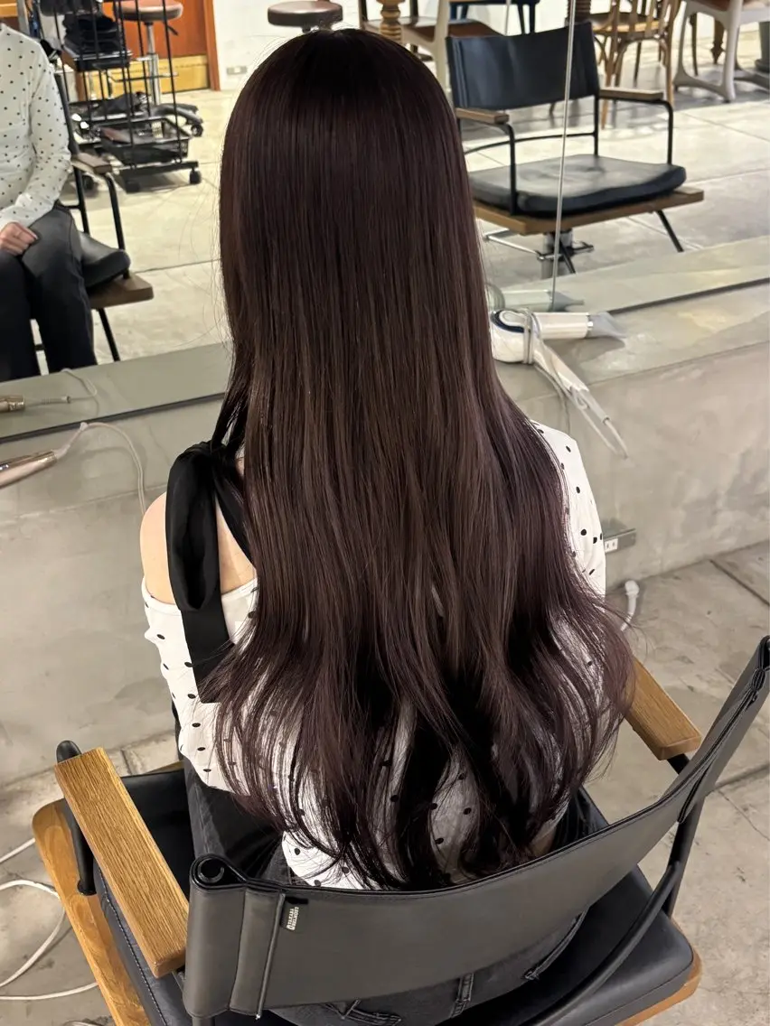 ロング カラー ヘアカラー 透明感カラー/ヘア アレンジ/あみ🎶のヘアスタイル