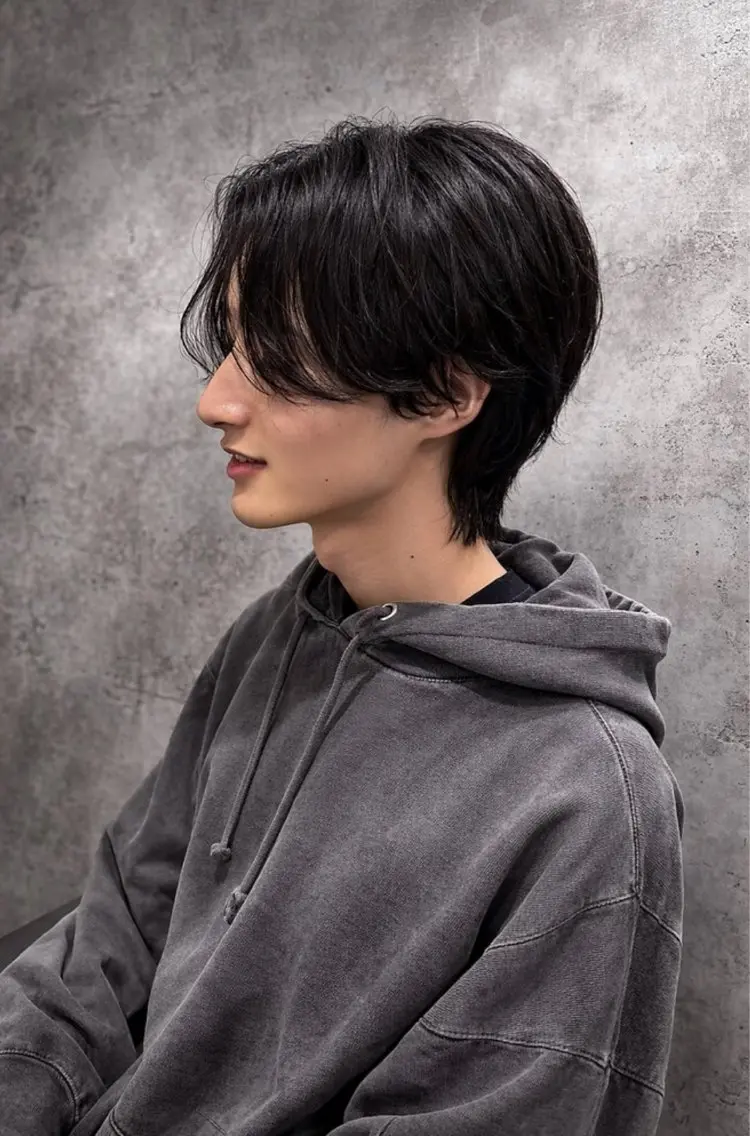ミディアム カット パーマ 高橋 くるみのヘアスタイル