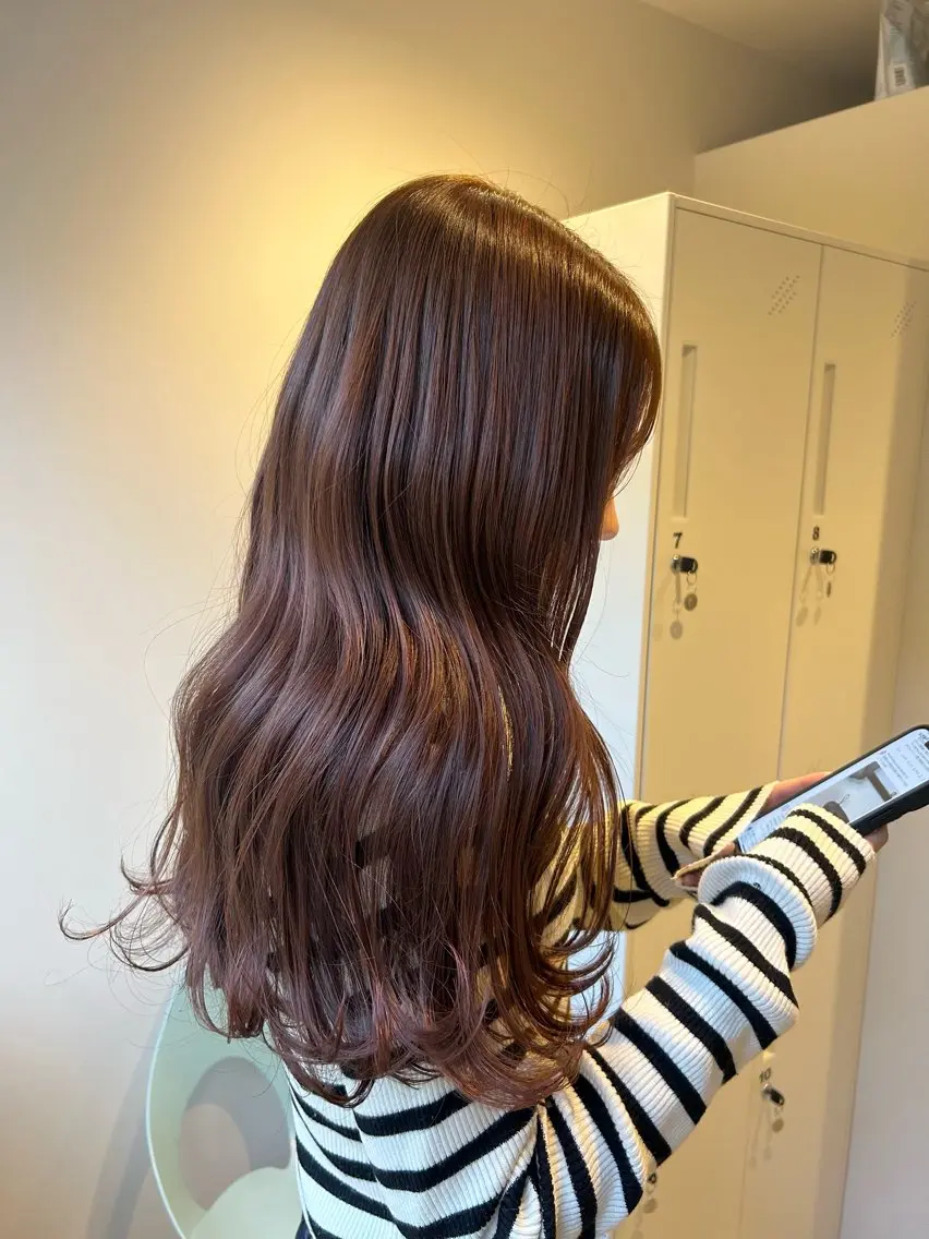 ロング 艶髪カラー×髪質改善 🎀中島鈴菜のヘアスタイル