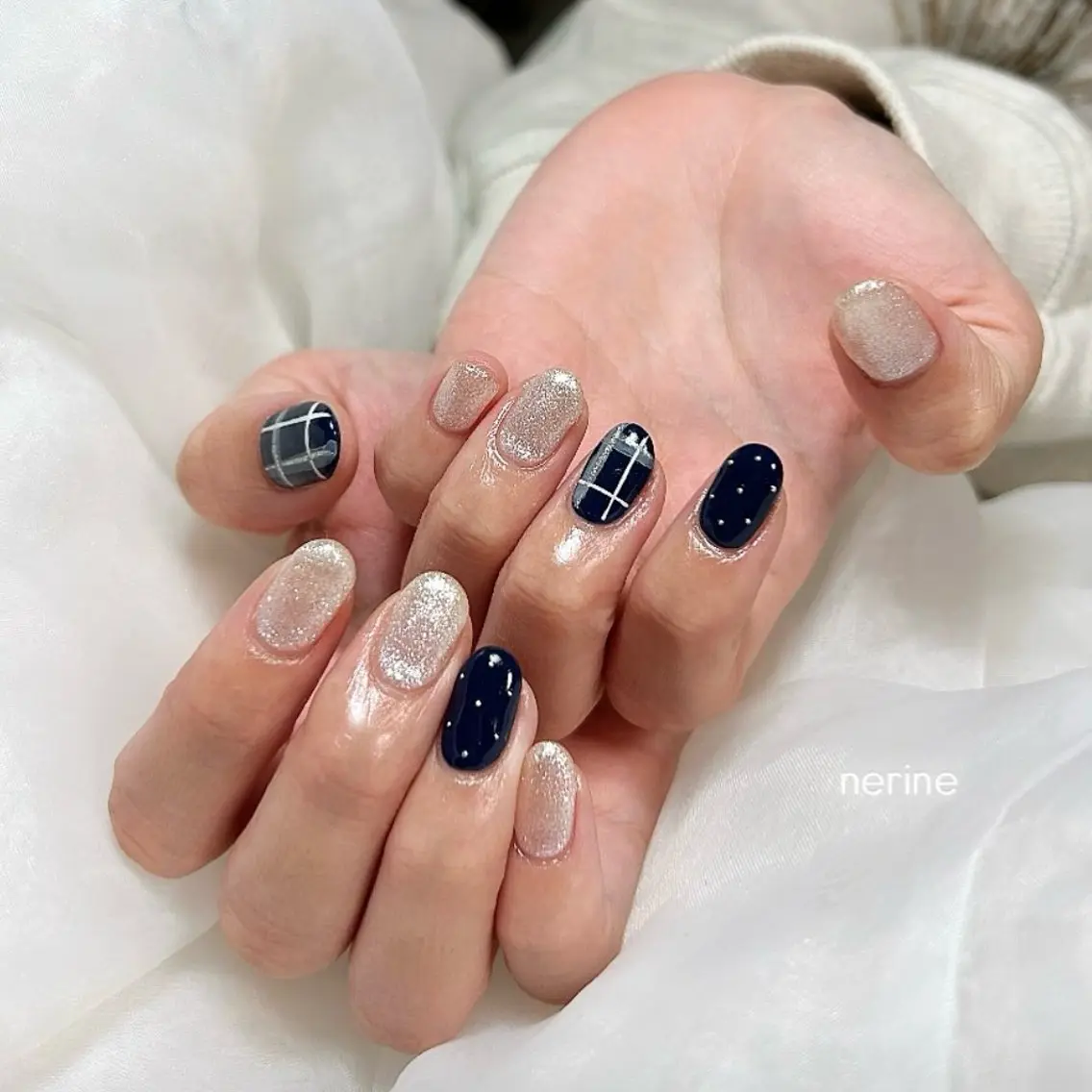 ネイル ハンドネイル nail salon nerineのネイルデザイン