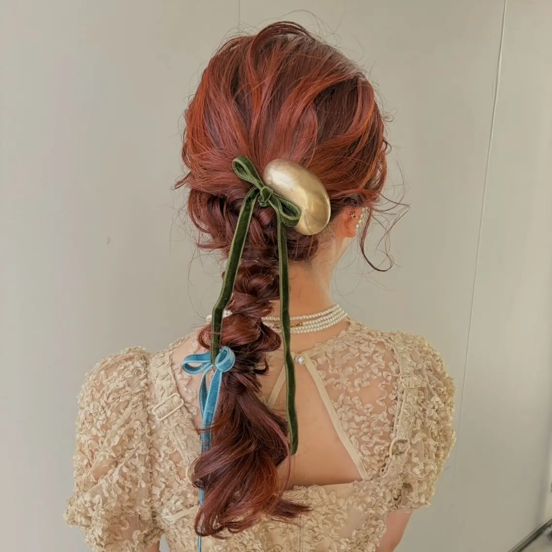 ヘアアレンジ ヘアセット 松本 茜のヘアスタイル