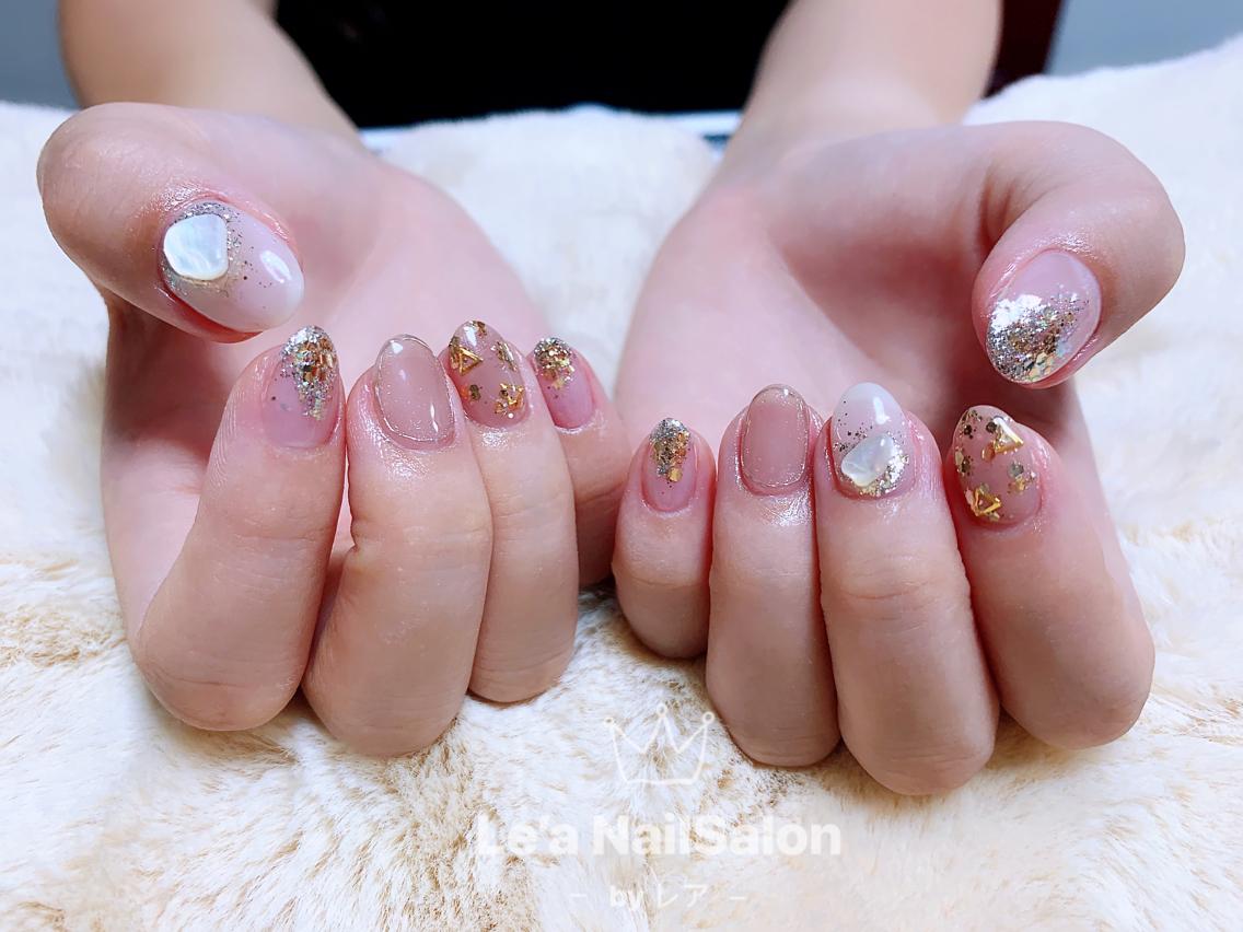 ショート カラー ネイル Le’a NailSalonのネイルデザイン