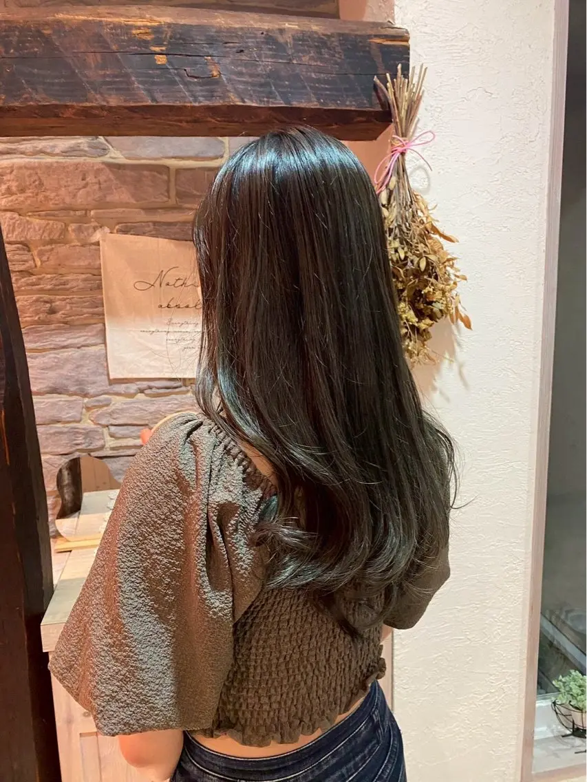 カラー 磯 青龍のヘアスタイル