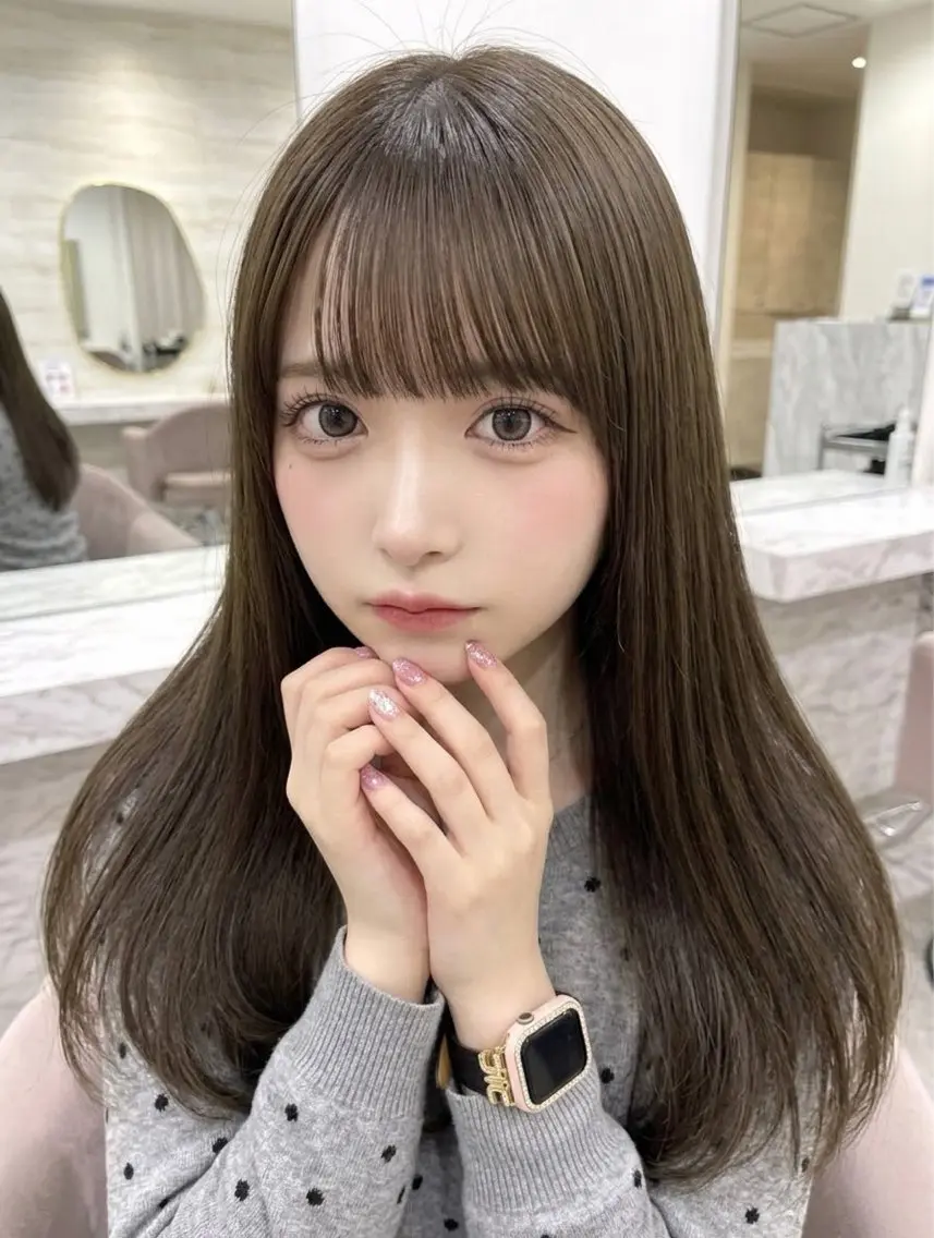 ロング カラー 🩰艶髪ワンカラー／ 大宮/はるあ🩰🏹のヘアスタイル
