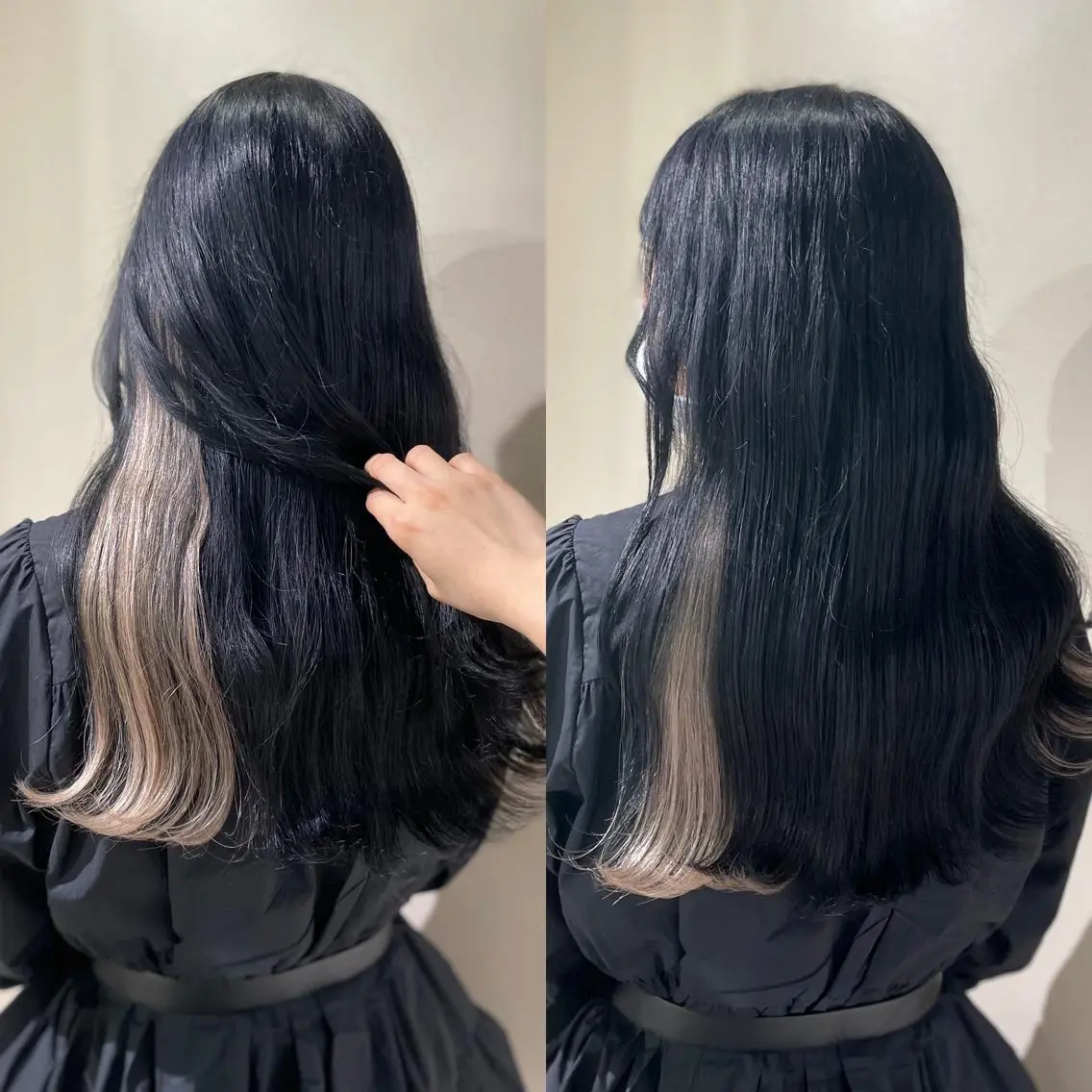 🌈※カラー＋インナーエクステ10本(1本420円×本数)🌈【エクステカット無料★】の写真