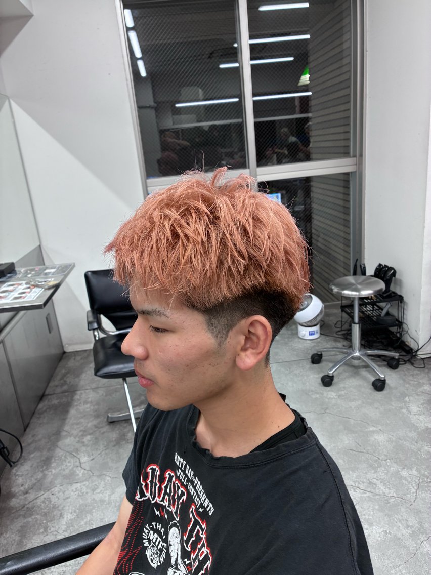ショート カラー メンズ カット ヘアカラー トリートメント ヘアセット 💈海外風パーマ 💈メンズ/颯太のヘアスタイル