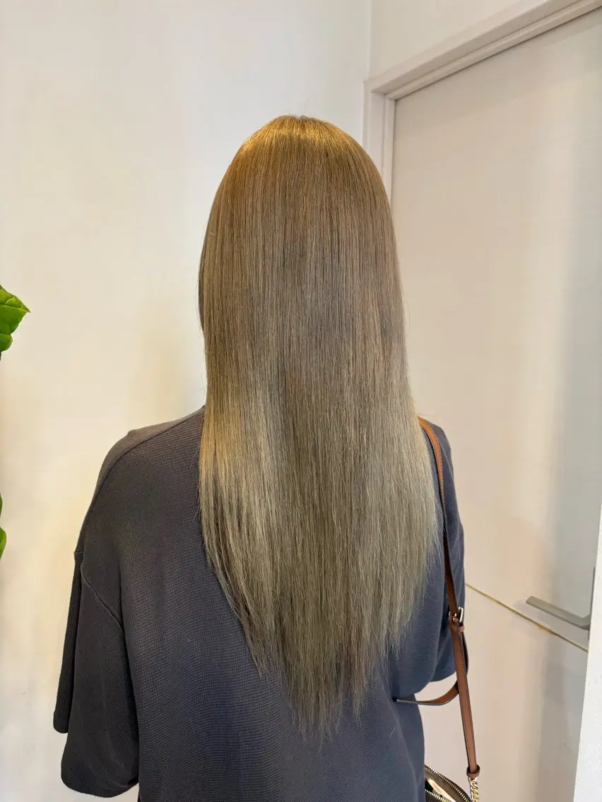 ロング トリートメント ヘアカラー トリートメント 田中 希のヘアスタイル