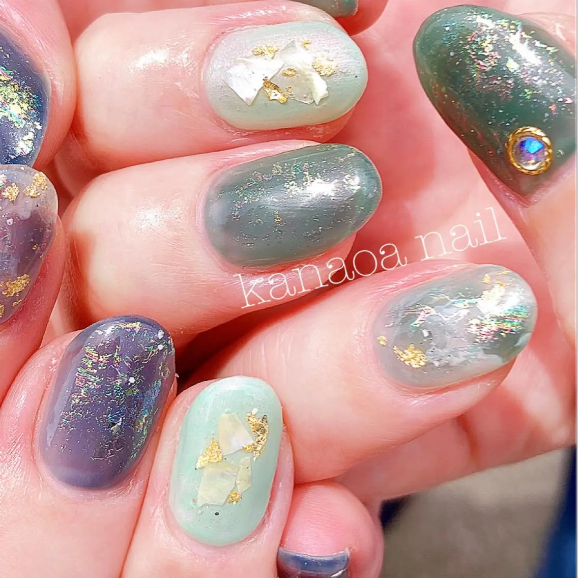 ネイル 地爪育成💅 kanaoanailのネイルデザイン