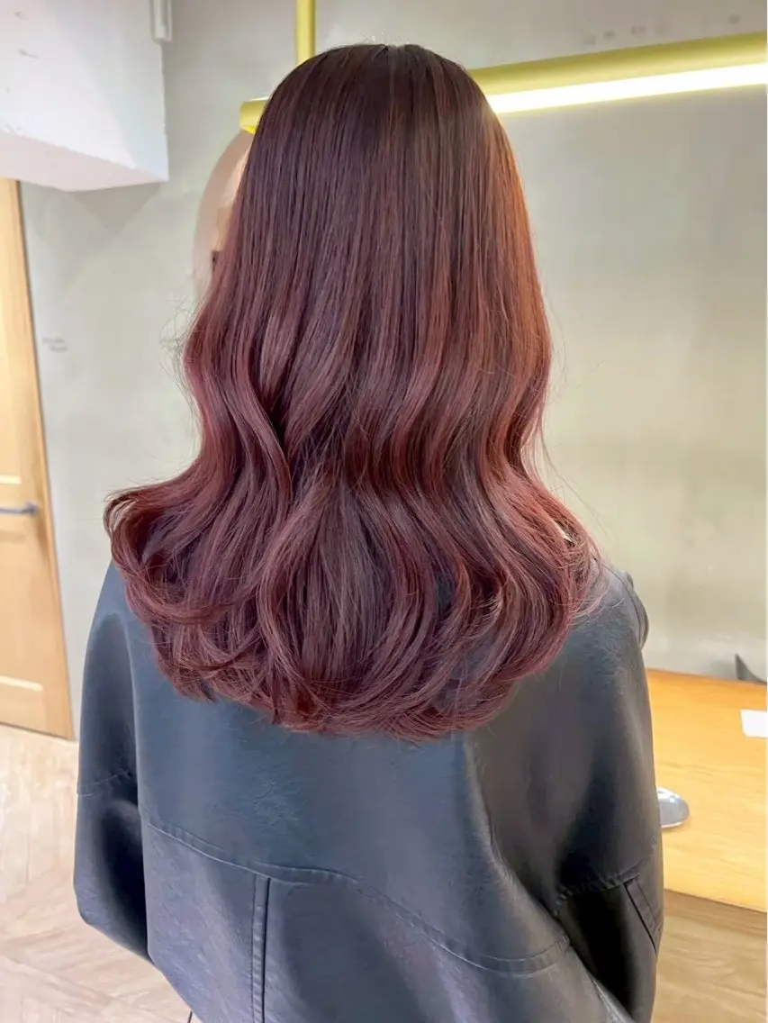 ロング カット ヘアカラー トリートメント レイヤーカット ✨️奥田良太✨️のヘアスタイル