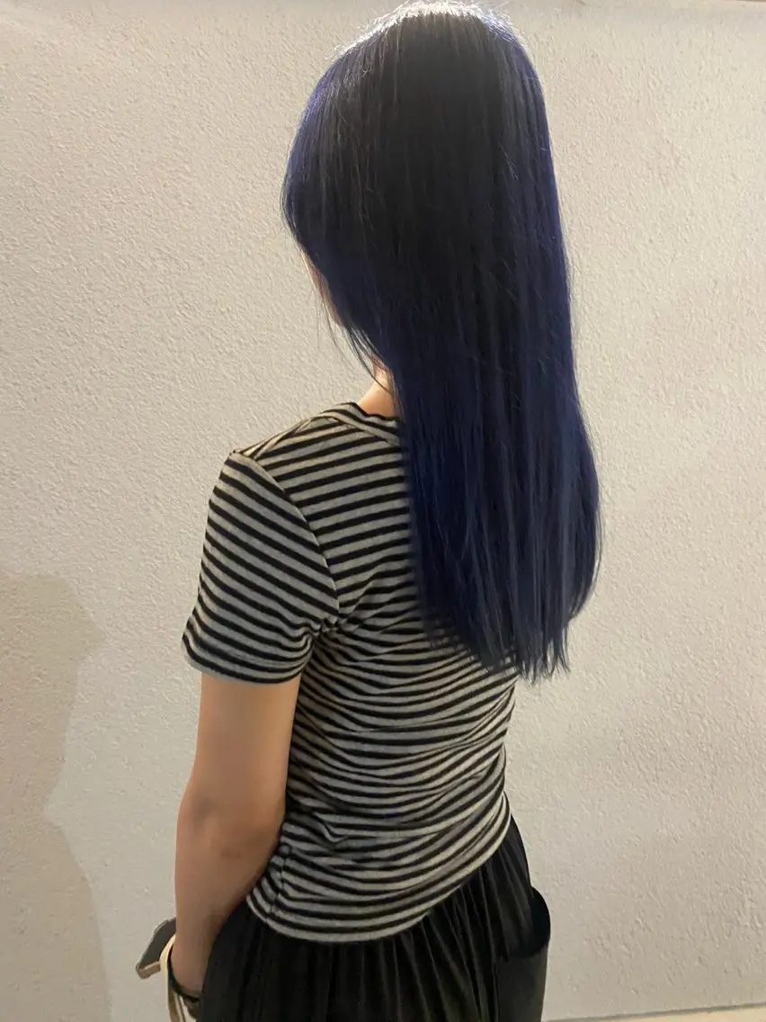 ロング 小畑 結衣のヘアスタイル
