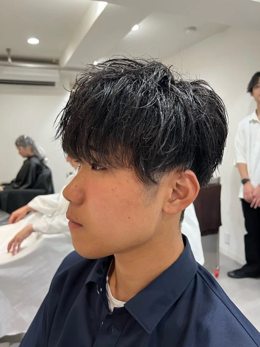 メンズ マッシュ 刈り上げ Men's NAM 八角のヘアスタイル