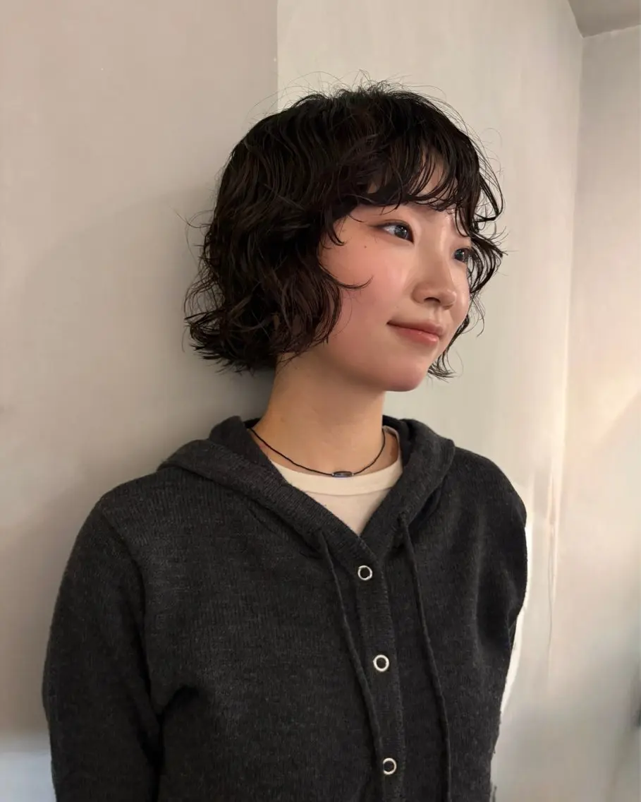 【　カット+ デザインパーマ 🌀　 】の写真