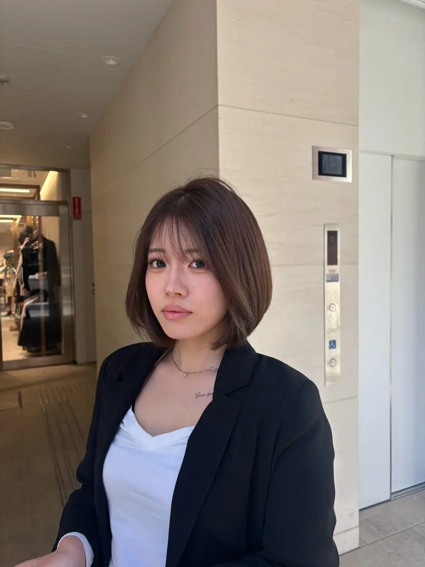 ミディアム ヘアカラー 【メンズ特化】 神谷洸季のヘアスタイル