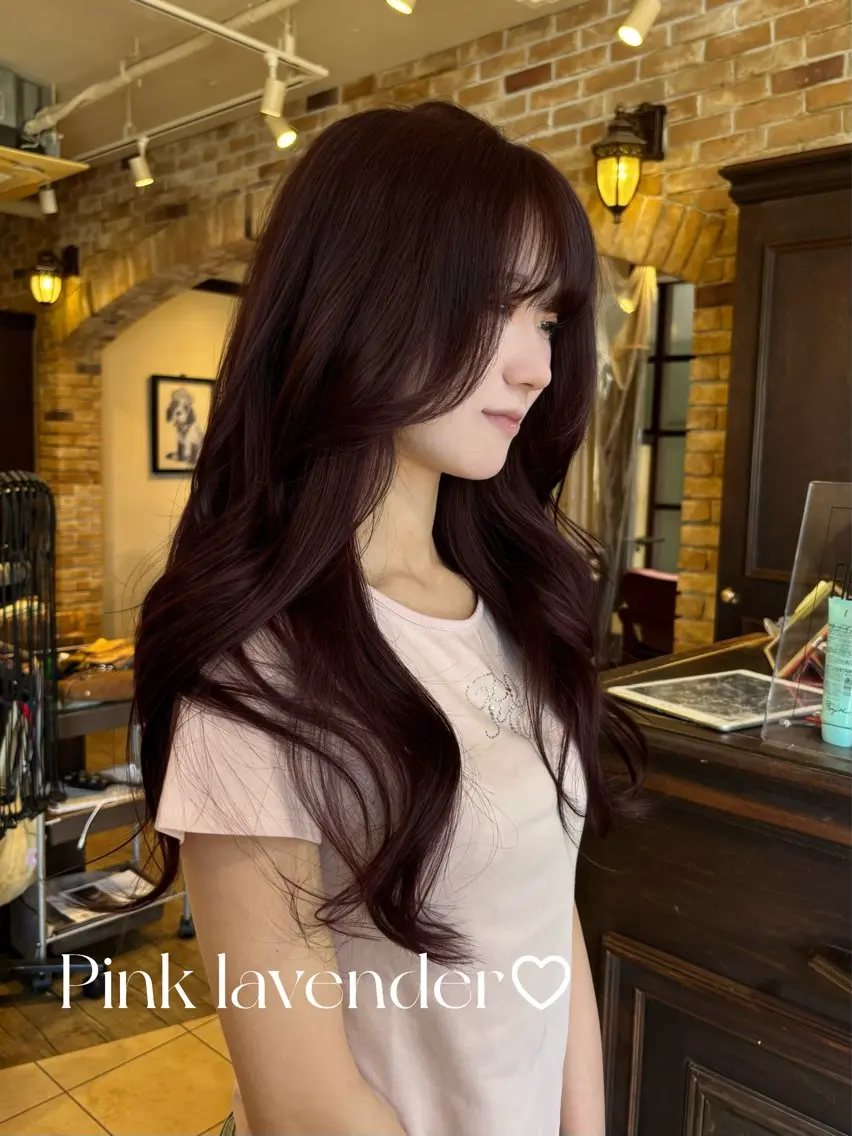 ロング ヘアカラー トリートメント Aoi 🎀 Ly hairのヘアスタイル