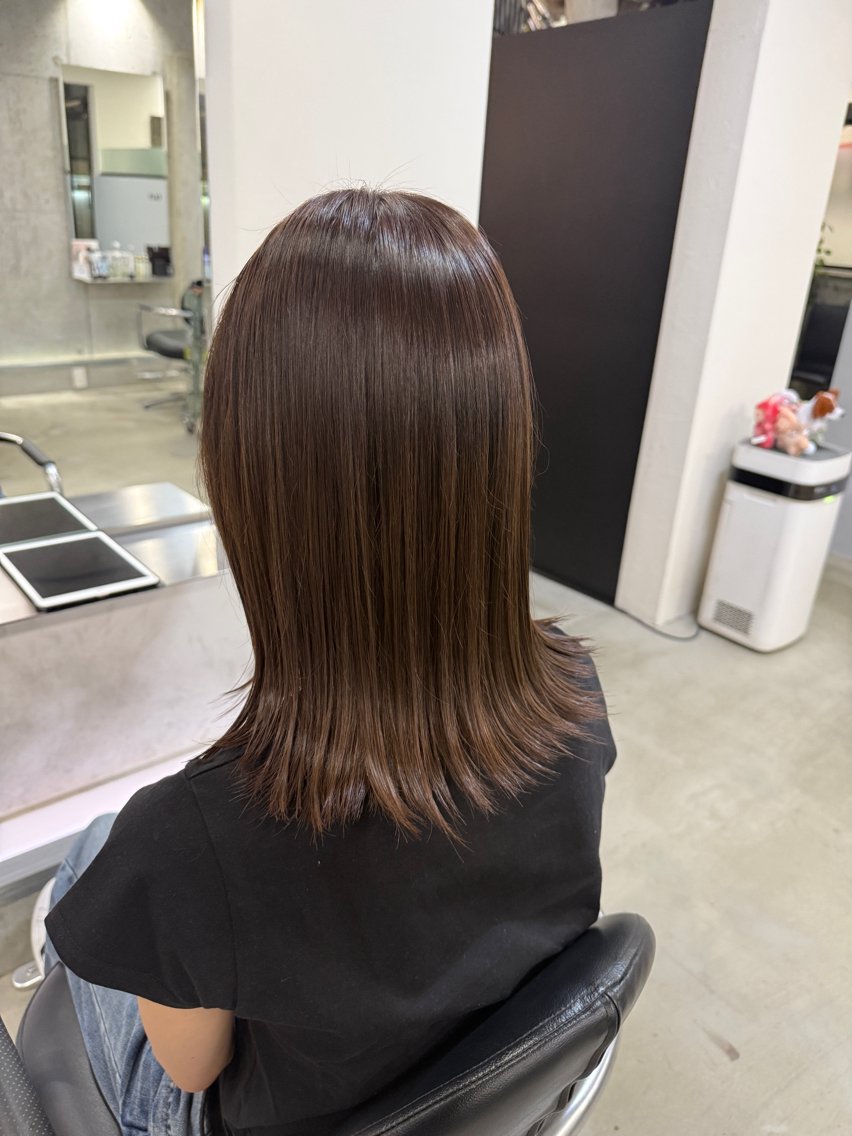 カラー ヘアカラー ゆず 新丸子/  武蔵小杉のヘアスタイル
