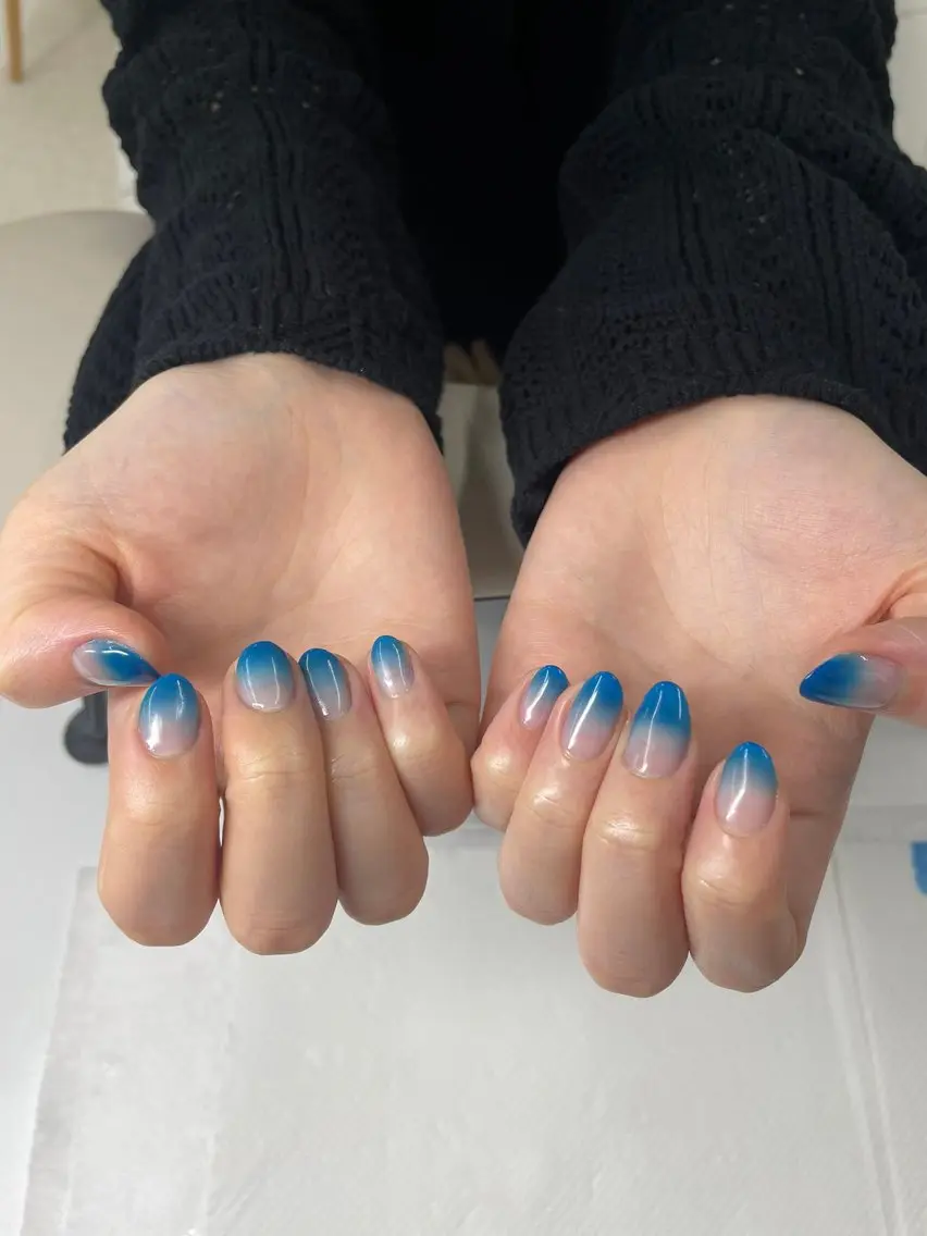 【💛モデル価格💛】グラデーション👑【カラーorラメ🆗】の写真