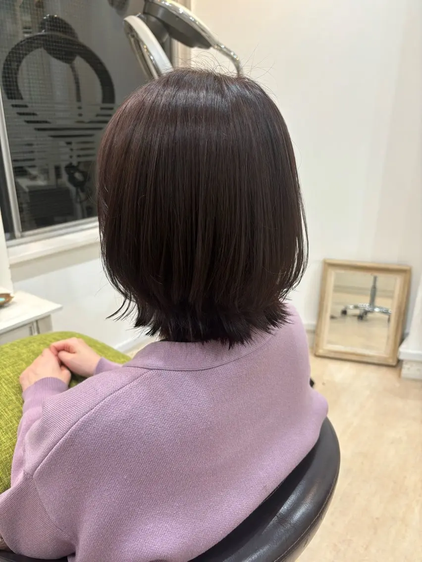 ショート カラー 韓国風⭐️くびれヘア 🍀高津かえでのヘアスタイル
