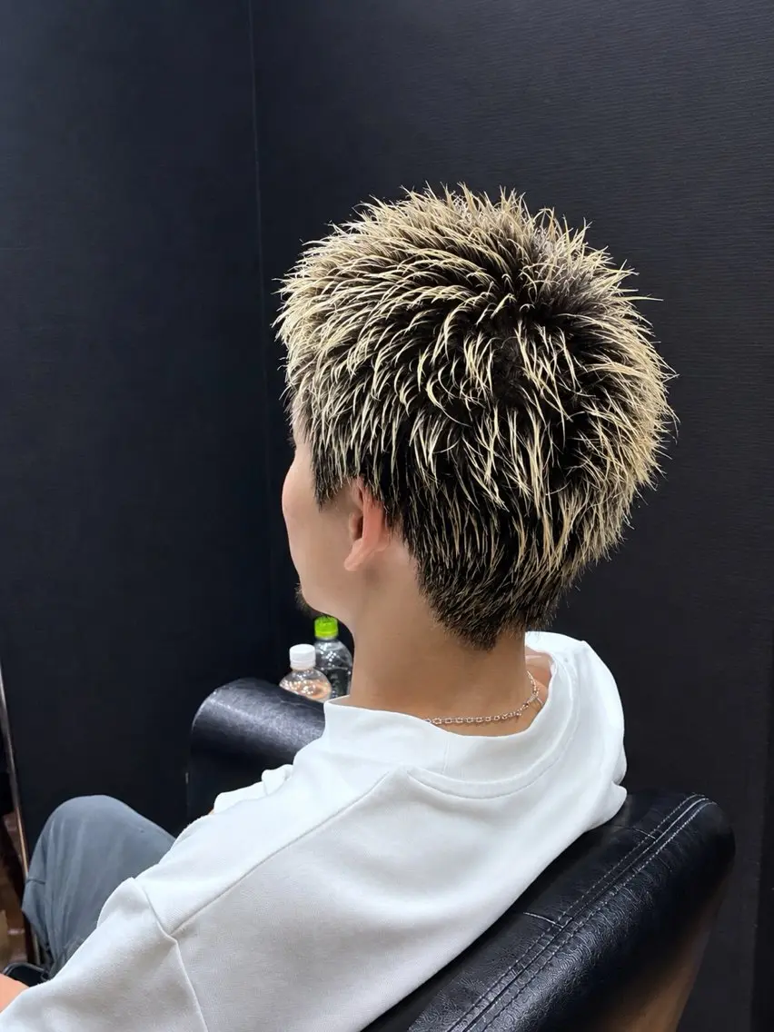 ショート カラー 伊達 育海のヘアスタイル