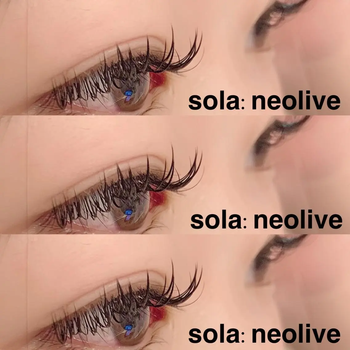 マツエク・マツパ sola: neolive山崎のマツエク・マツパデザイン