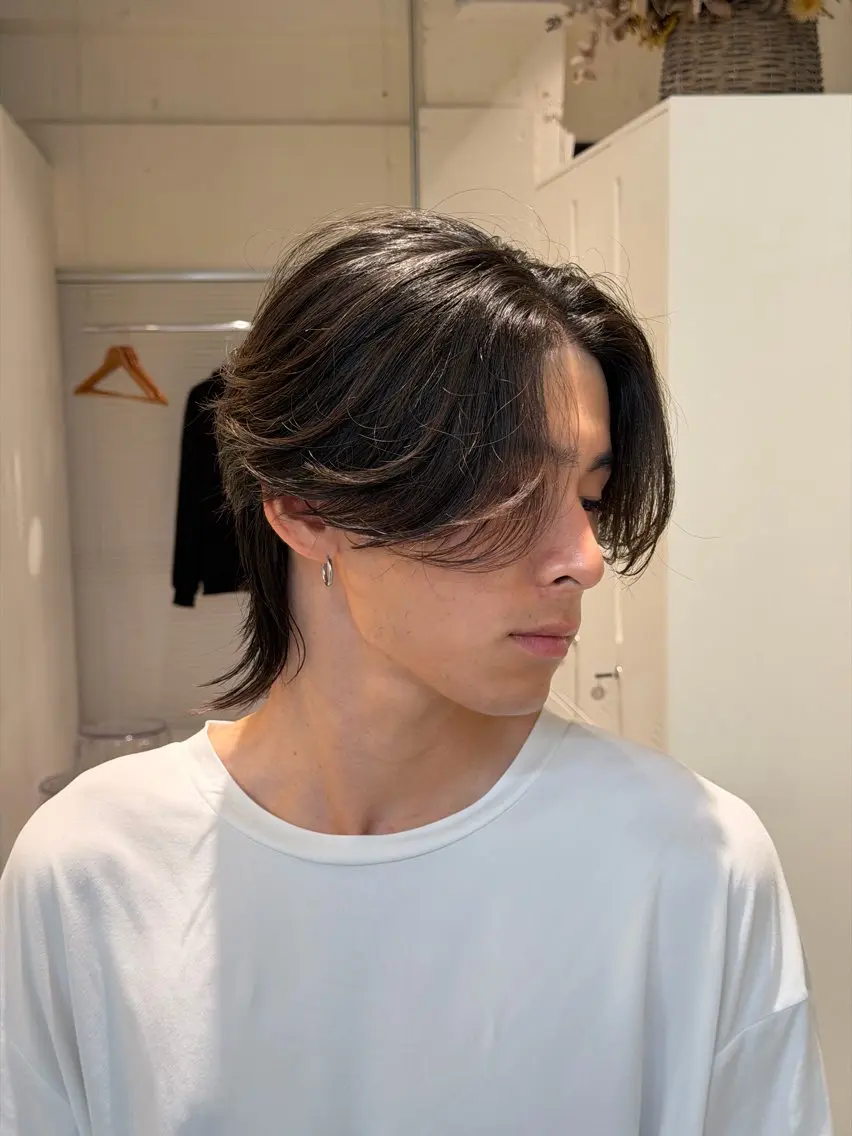 カラー ブラウンカラー 柿原啓登【栄 ハイトーン】のヘアスタイル