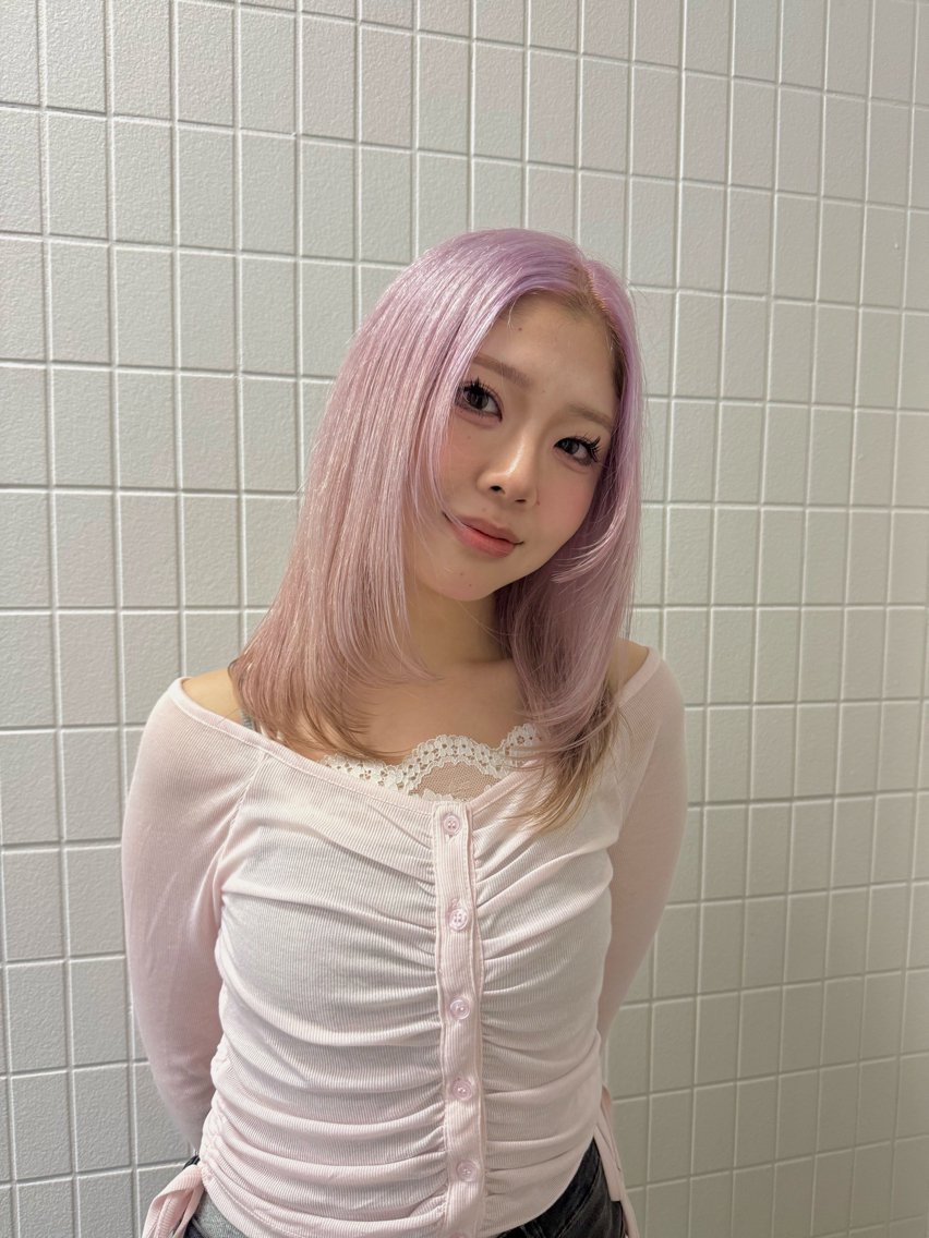 カラー ブリーチ/レイヤー /sakura🌸のヘアスタイル