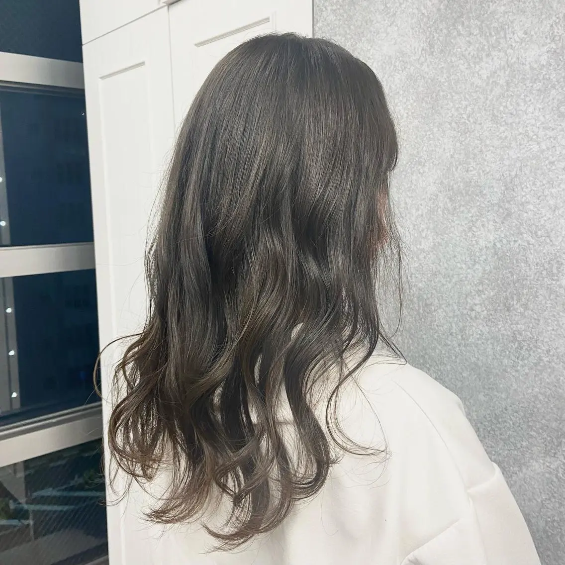 セミロング 🌷久保田 優🌷のヘアスタイル