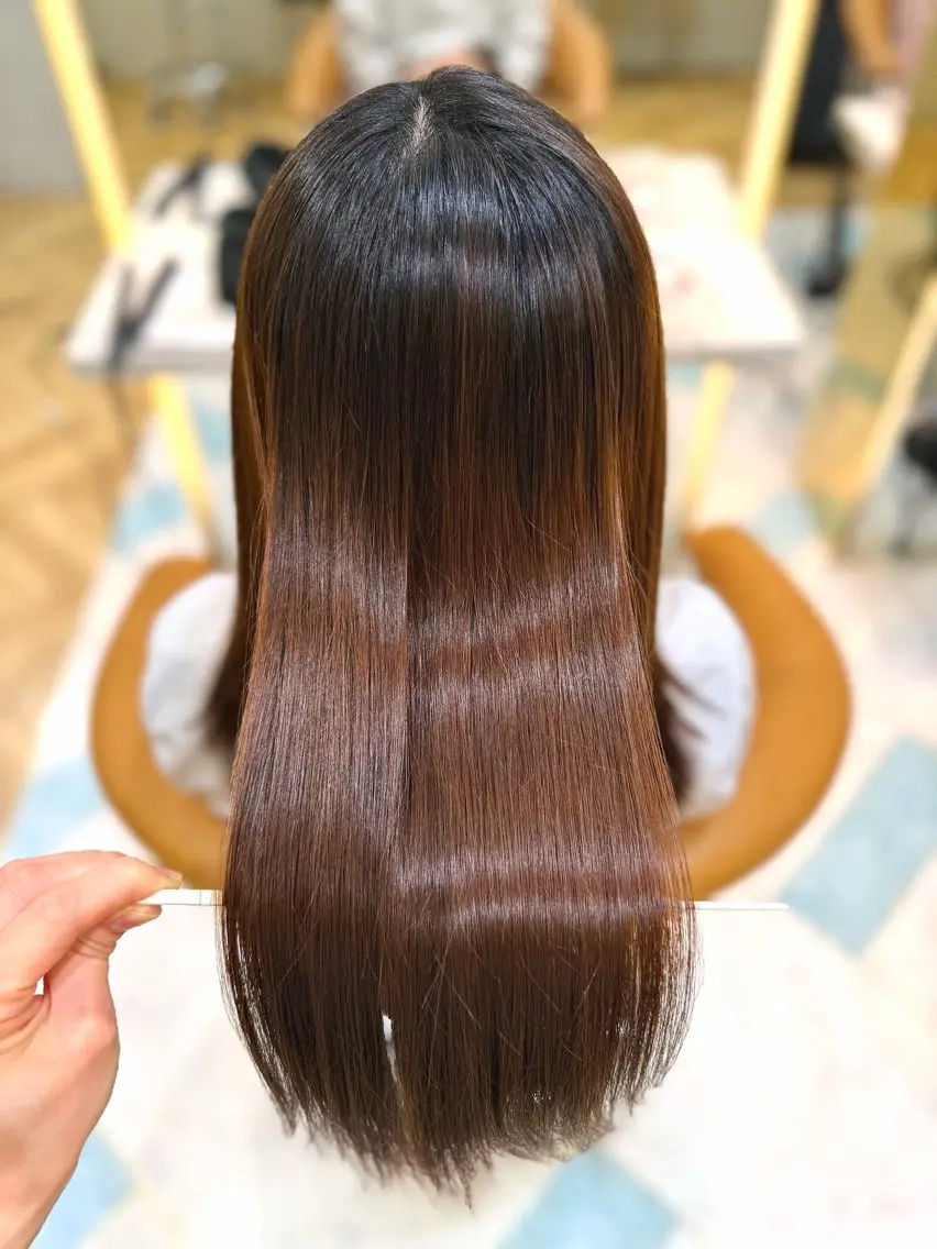 縮毛矯正 トリートメント 羽田野 光希のヘアスタイル