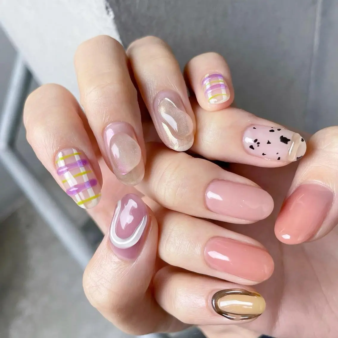 ネイル マツエク・マツパ ハンドネイル M. Shihoのネイルデザイン