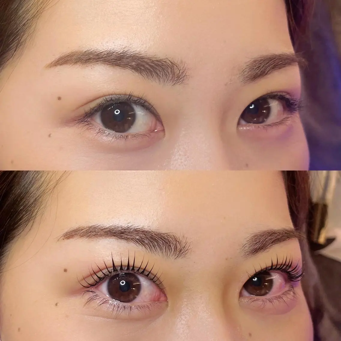 ぱっちり目元に👀💜パリジェンヌラッシュリフト（上のみ）¥7000→10%OFFの写真