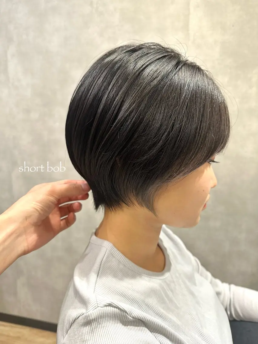 ショート カラー カット ヘアカラー トリートメント 🍃ショートヘア🍃 北林春樹のヘアスタイル