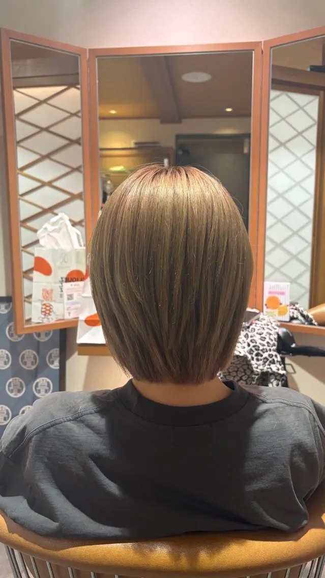 ショート ショートボブ ボブ レイヤーカット ショートヘア 中村 倫子のヘアスタイル
