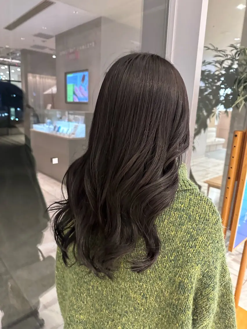 初めまして限定❗️似合わせカット+フルカラー+3step内部補修トリートメント🦕の写真