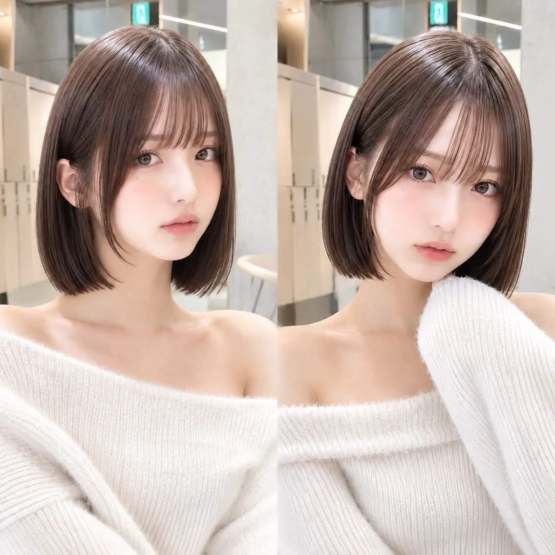 ショート カット 縮毛矯正❣️ボブ/ 池袋/おばかんのヘアスタイル