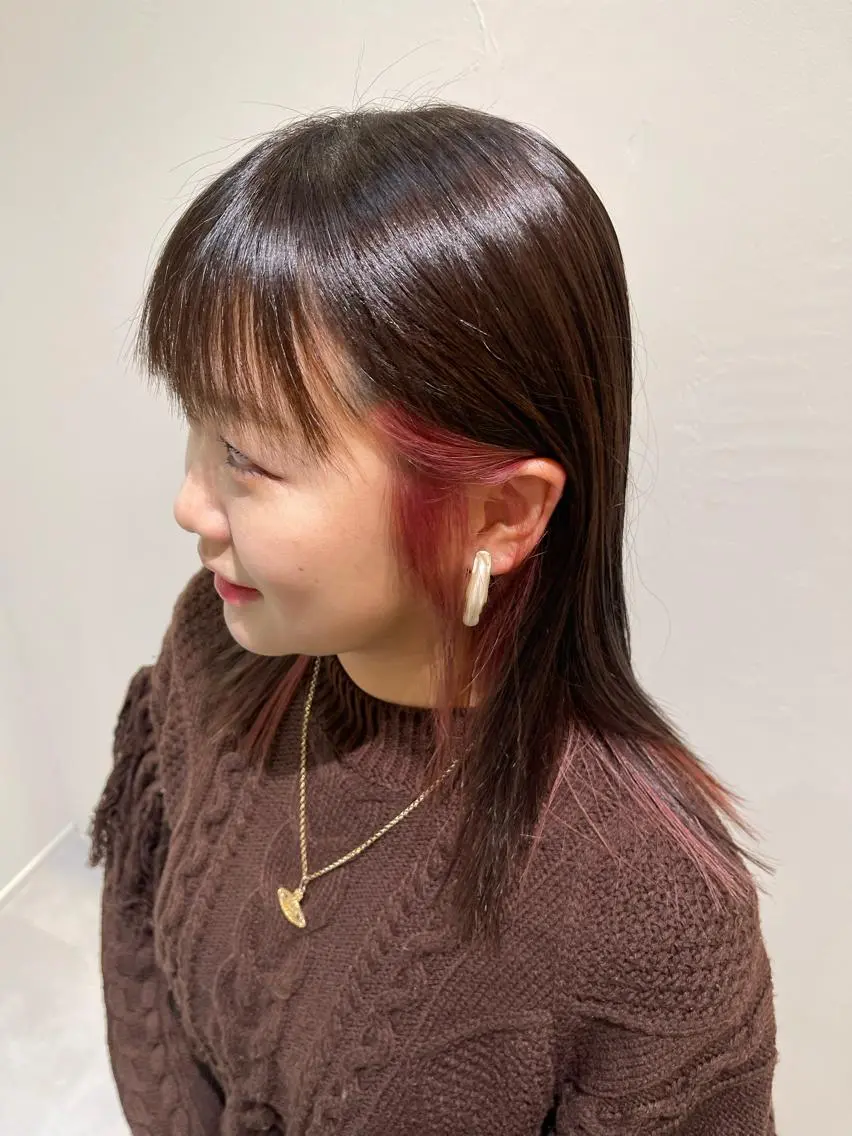可愛い🩷顔周りカット💇🏼‍♀️(シャンプーブロー無し)の写真