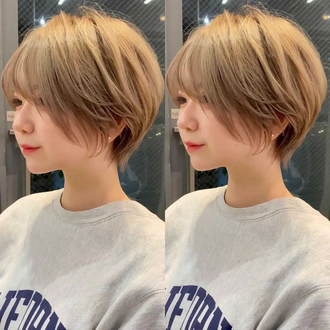 ショート レイヤー特化 渋谷美容師/れなのヘアスタイル