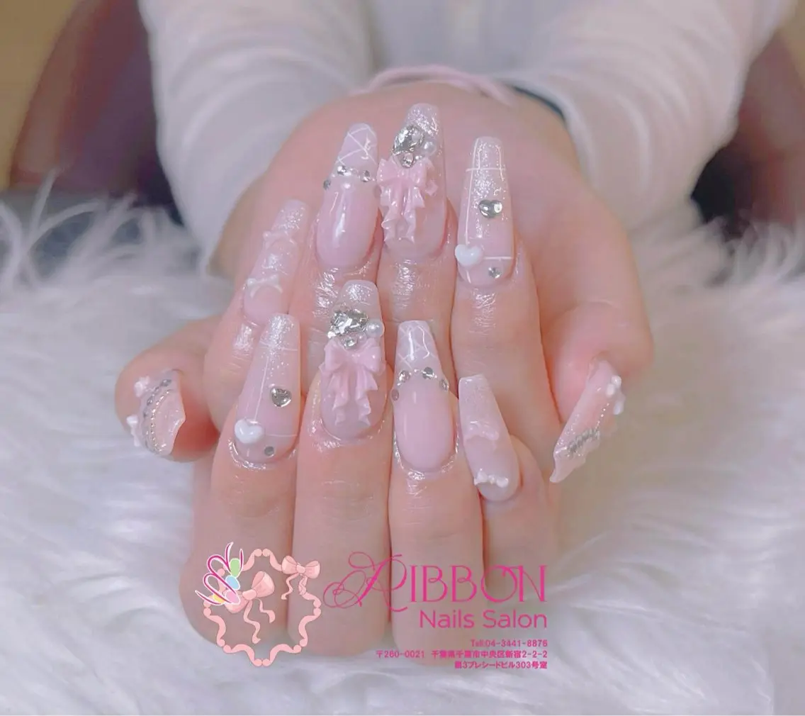 ネイル チークネイル フットネイル フレンチネイル グラデーション 韓国ネイル YUKI NAILのネイルデザイン