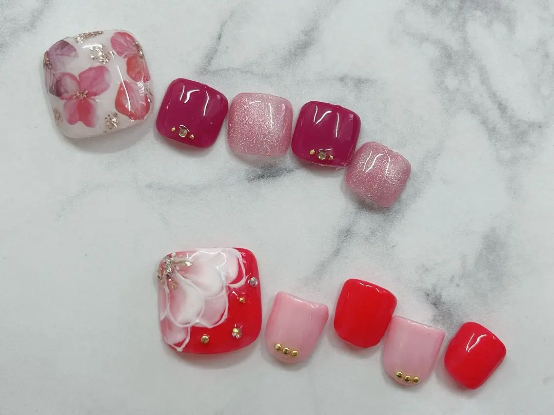 ネイル フットネイル Regene ARAKIのネイルデザイン