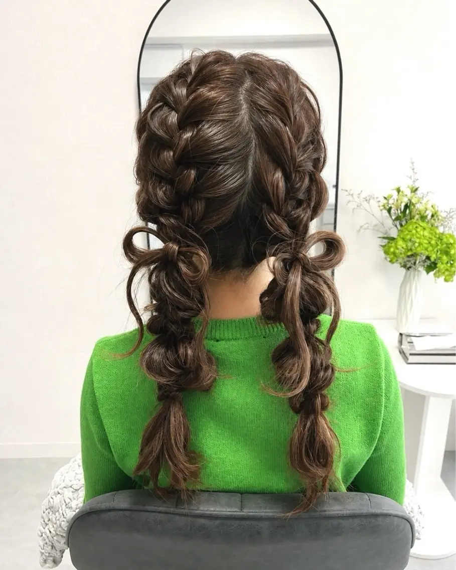 土日祝ヘアセットの写真