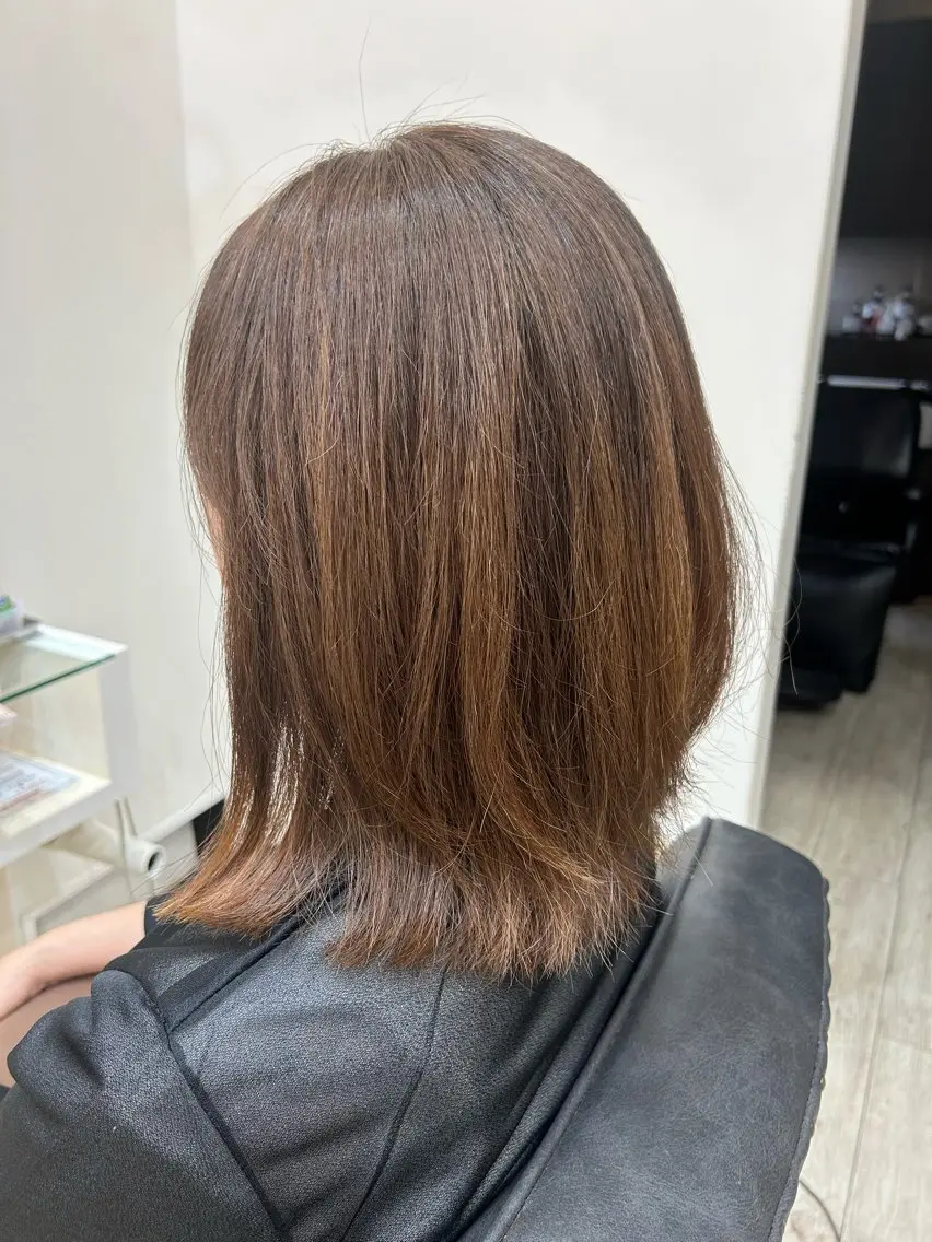 ミディアム カット ヘッドスパ 💎イシヅカ ココロ💎のヘアスタイル