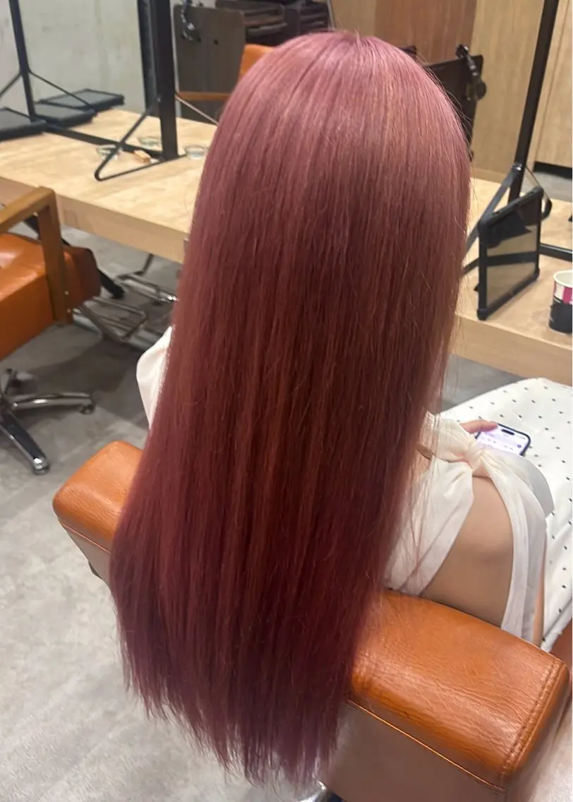 ブリーチありダブルカラーの写真